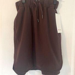 lululemon NWT “on the fly skirt”